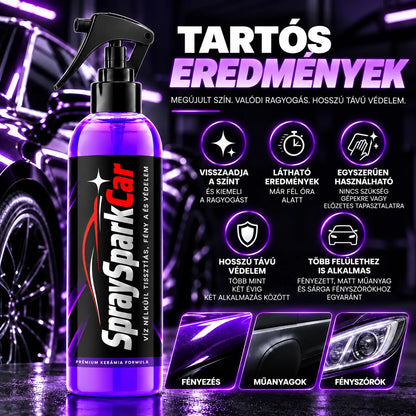 Varázsold újjá autód ragyogását percek alatt! - SpraySparkCar